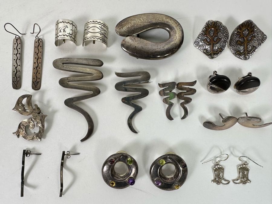 Sterling Silver Jewelry Lot - See Photos 135.7g [CA] [Photo 3]