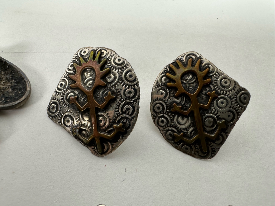 Sterling Silver Jewelry Lot - See Photos 135.7g [CA] [Photo 11]