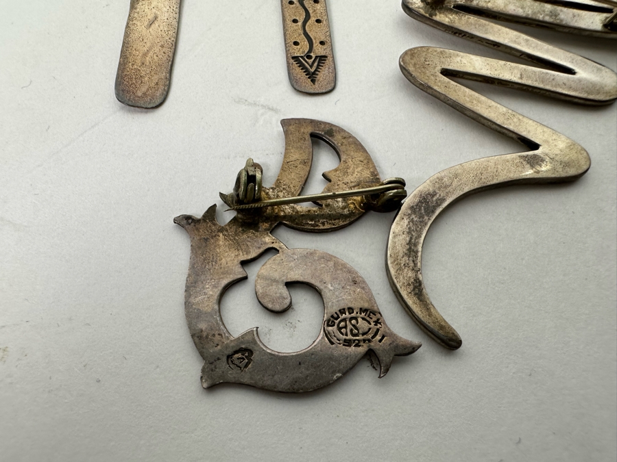 Sterling Silver Jewelry Lot - See Photos 135.7g [CA] [Photo 24]