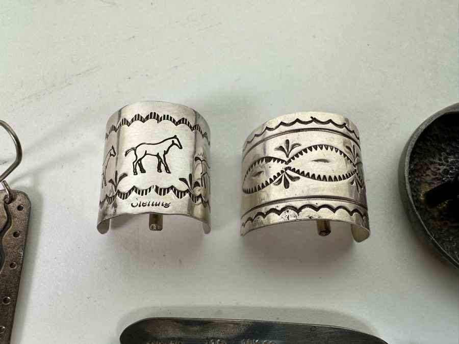 Sterling Silver Jewelry Lot - See Photos 135.7g [CA] [Photo 13]