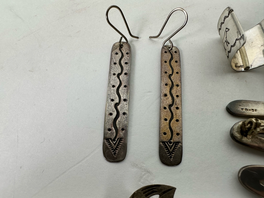 Sterling Silver Jewelry Lot - See Photos 135.7g [CA] [Photo 15]