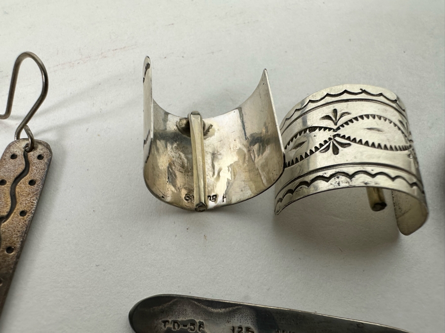 Sterling Silver Jewelry Lot - See Photos 135.7g [CA] [Photo 14]