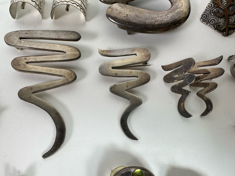 Sterling Silver Jewelry Lot - See Photos 135.7g [CA] [Photo 7]