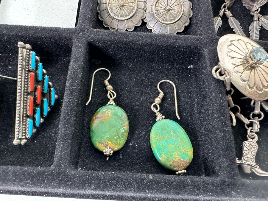 Sterling Silver Jewelry Lot - See Photos 116.5g [CA] [Photo 10]