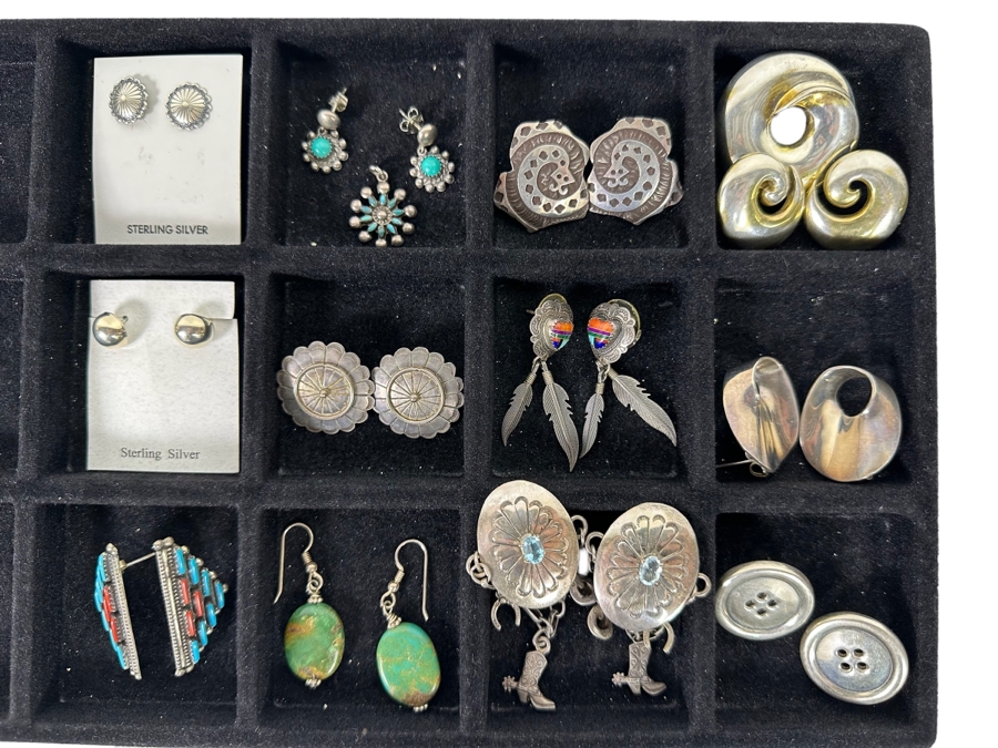 Sterling Silver Jewelry Lot - See Photos 116.5g [CA]