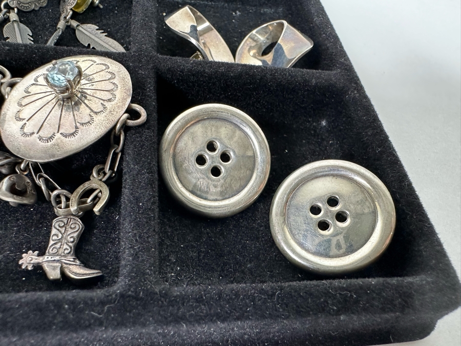 Sterling Silver Jewelry Lot - See Photos 116.5g [CA] [Photo 8]