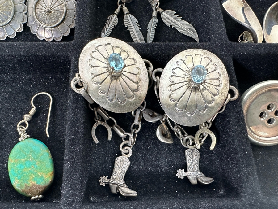 Sterling Silver Jewelry Lot - See Photos 116.5g [CA] [Photo 9]