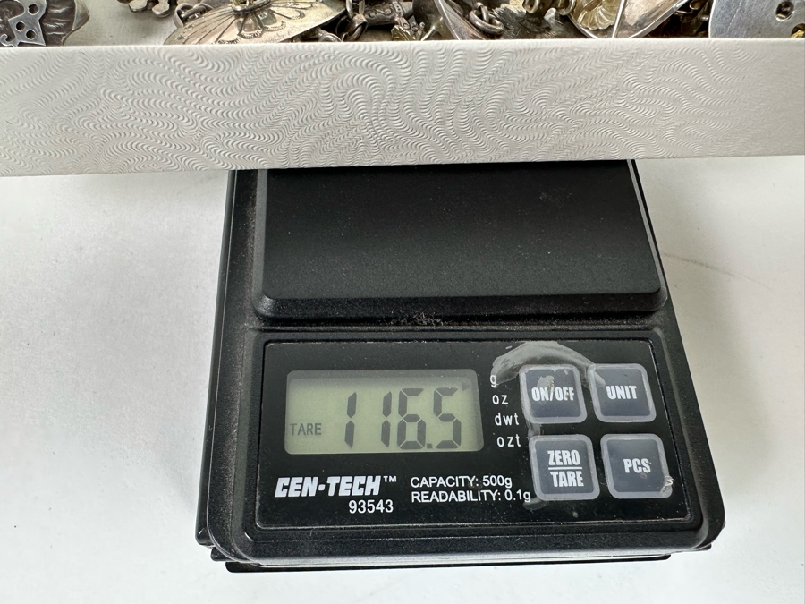 Sterling Silver Jewelry Lot - See Photos 116.5g [CA] [Photo 25]