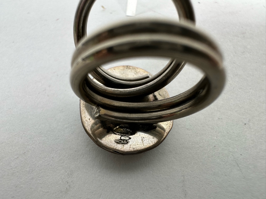 Six Sterling Silver Turquoise Rings 29.1g [CA] [Photo 10]