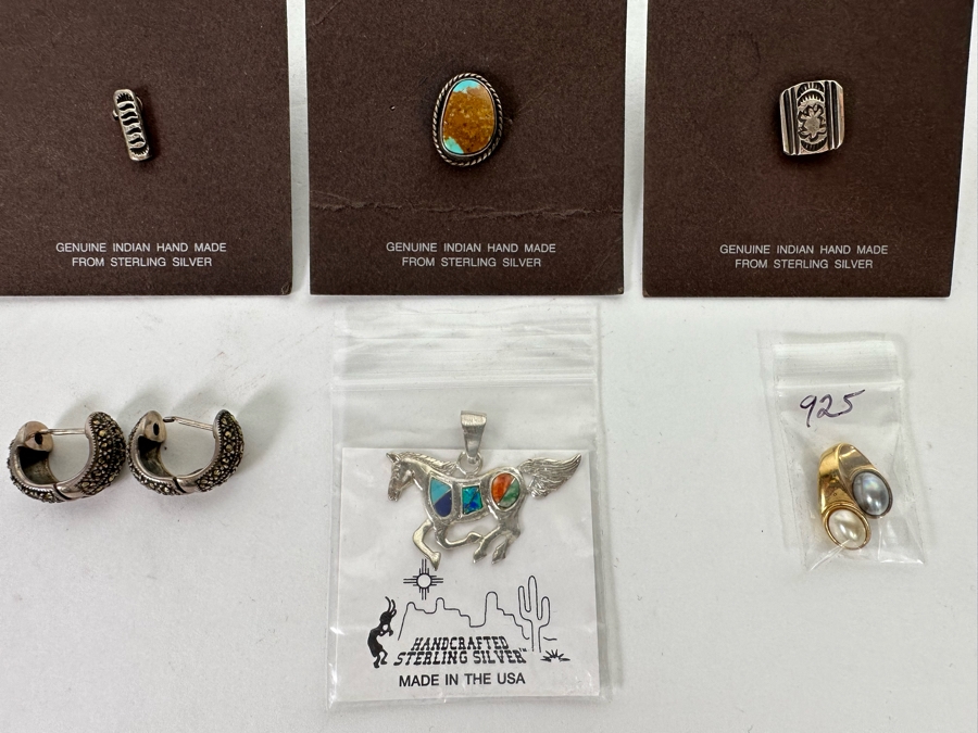 Sterling Silver Jewelry Lot [CA] [Photo 3]