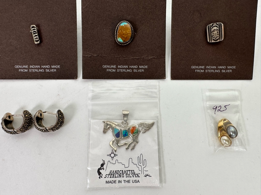Sterling Silver Jewelry Lot [CA] [Photo 2]