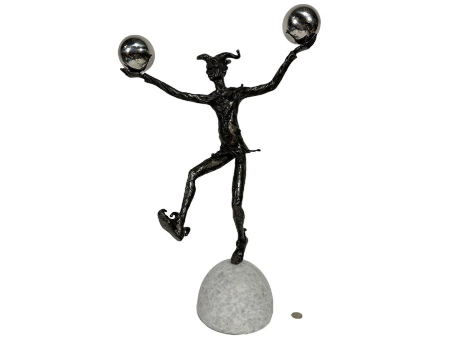 Juggling Jester Sculpture By Global Views 17W X 25H [CR] Retails $500
