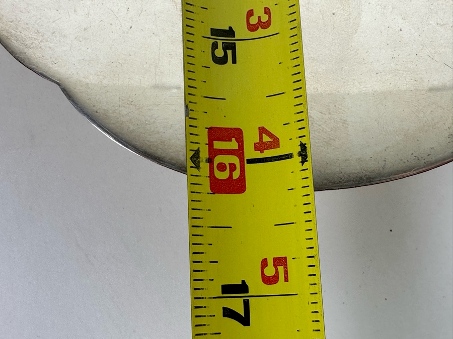 Large Vintage Silverplate Footed Shell Centerpiece Dish 17W X 16D X 1.5H [Photo 8]