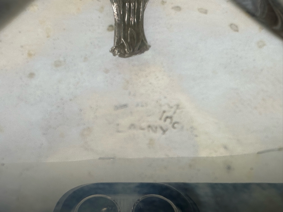 Large Vintage Silverplate Footed Shell Centerpiece Dish 17W X 16D X 1.5H [Photo 6]