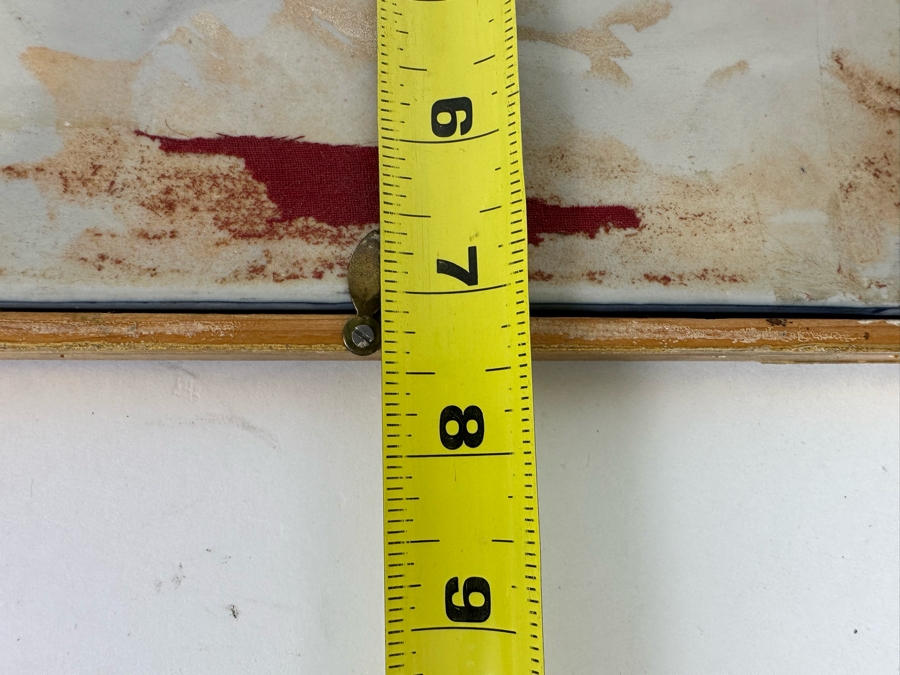 Vintage Auguste Riffaterre Limoges Pate-Sur-Pate Porcelain Plaque Framed 10.5 X 7.5 [Photo 12]