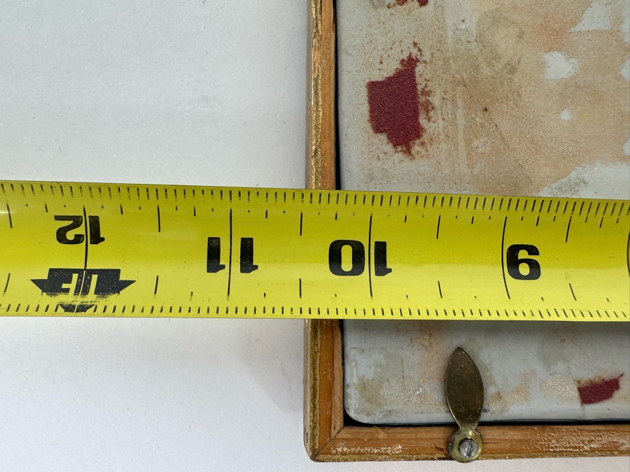 Vintage Auguste Riffaterre Limoges Pate-Sur-Pate Porcelain Plaque Framed 10.5 X 7.5 [Photo 11]