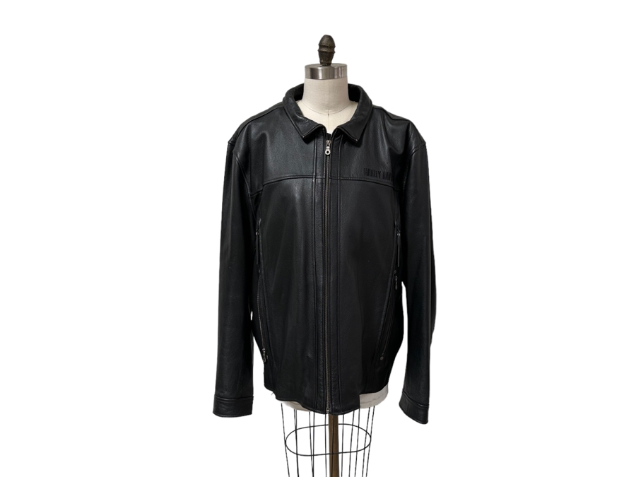 Harley-Davidson Leather Jacket 3XL [CR] [Photo 3]