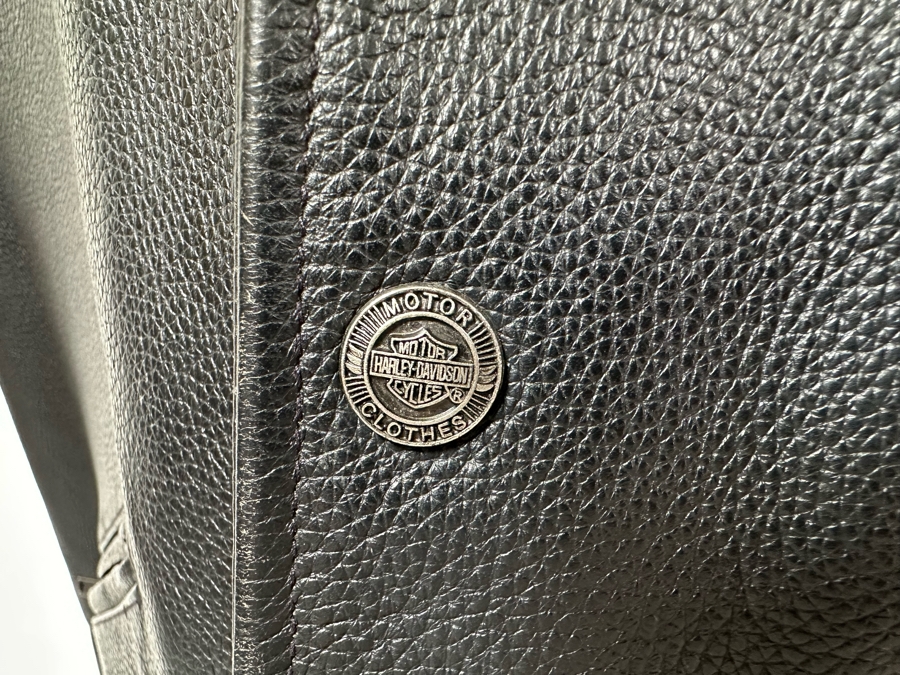 Harley-Davidson Leather Vest 2XL [CR] [Photo 12]