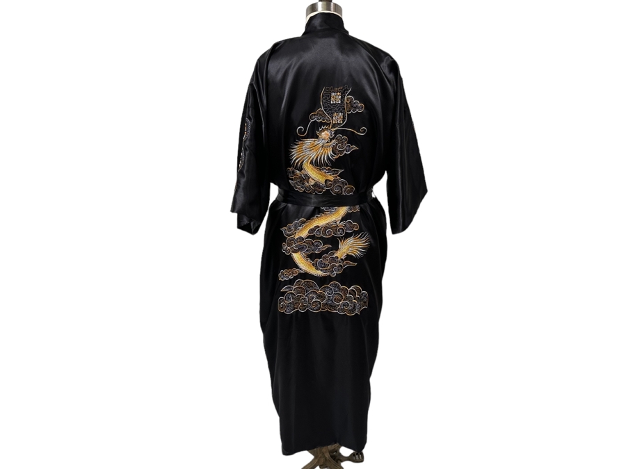 Zhong Sang Embroidered Dragon Robe, Mens Size XL [CR] [Photo 2]