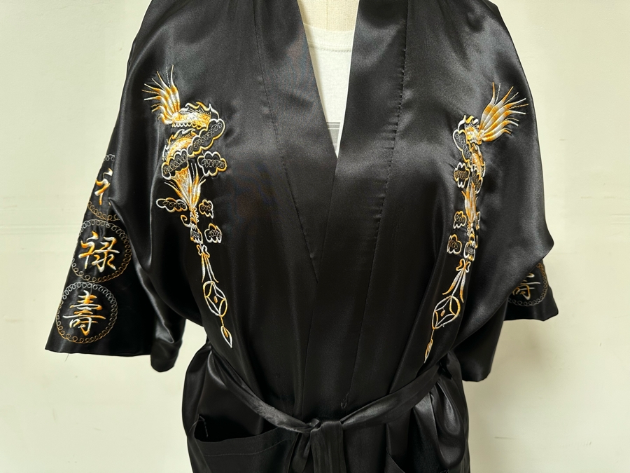 Zhong Sang Embroidered Dragon Robe, Mens Size XL [CR] [Photo 5]