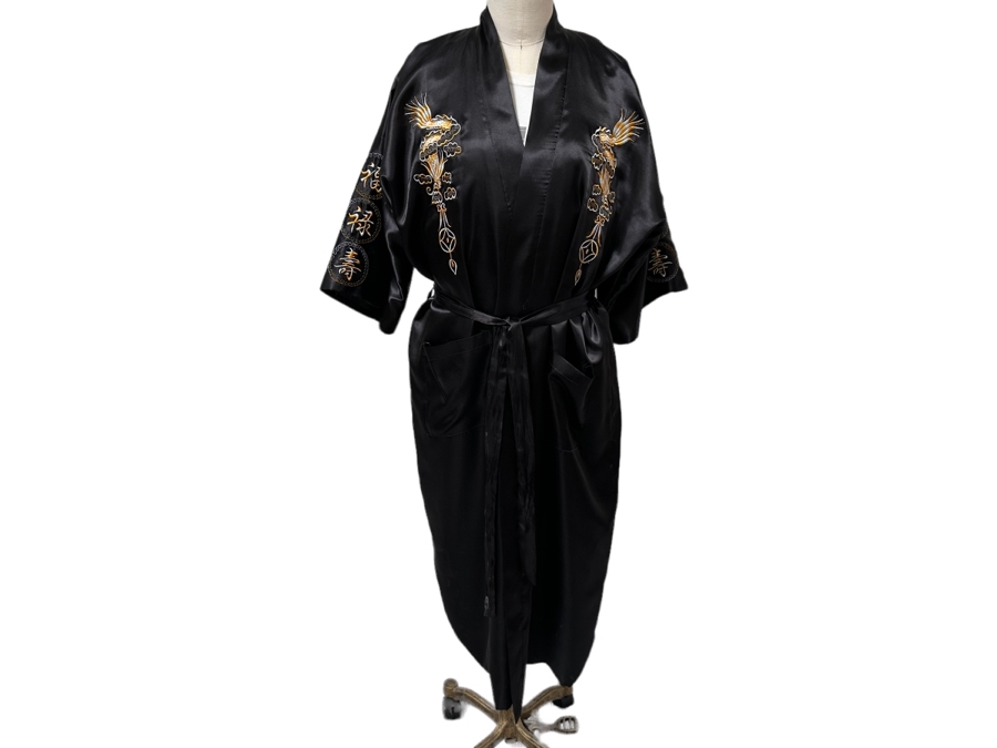 Zhong Sang Embroidered Dragon Robe, Mens Size XL [CR] [Photo 3]