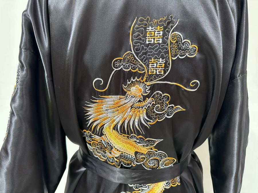 Zhong Sang Embroidered Dragon Robe, Mens Size XL [CR] [Photo 11]