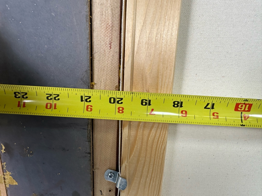 Tom Browning Hand Signed Limited Edition Christmas Santa Claus Canvas Print Titled 'Old Saint Nick' Numbered 746 Of 750 20 X 24 Framed 30 X 34 [Photo 18]