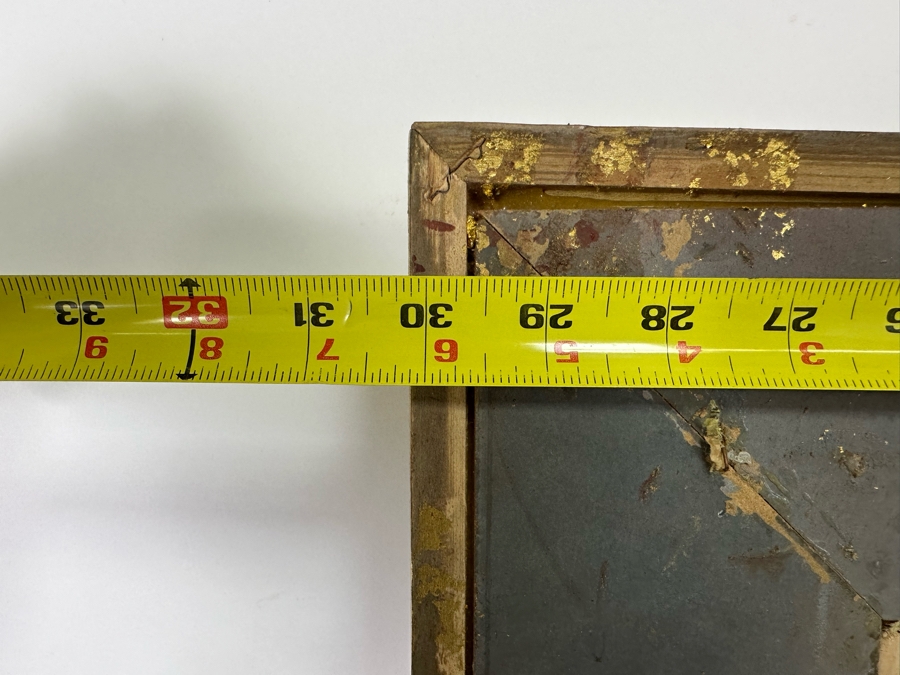 Tom Browning Hand Signed Limited Edition Christmas Santa Claus Canvas Print Titled 'Old Saint Nick' Numbered 746 Of 750 20 X 24 Framed 30 X 34 [Photo 20]