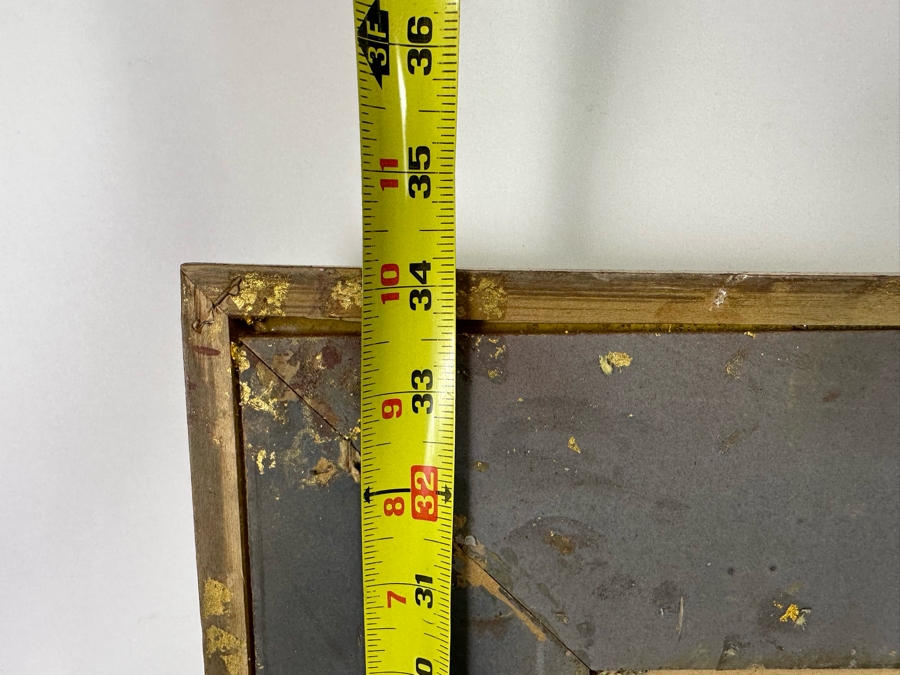 Tom Browning Hand Signed Limited Edition Christmas Santa Claus Canvas Print Titled 'Old Saint Nick' Numbered 746 Of 750 20 X 24 Framed 30 X 34 [Photo 21]