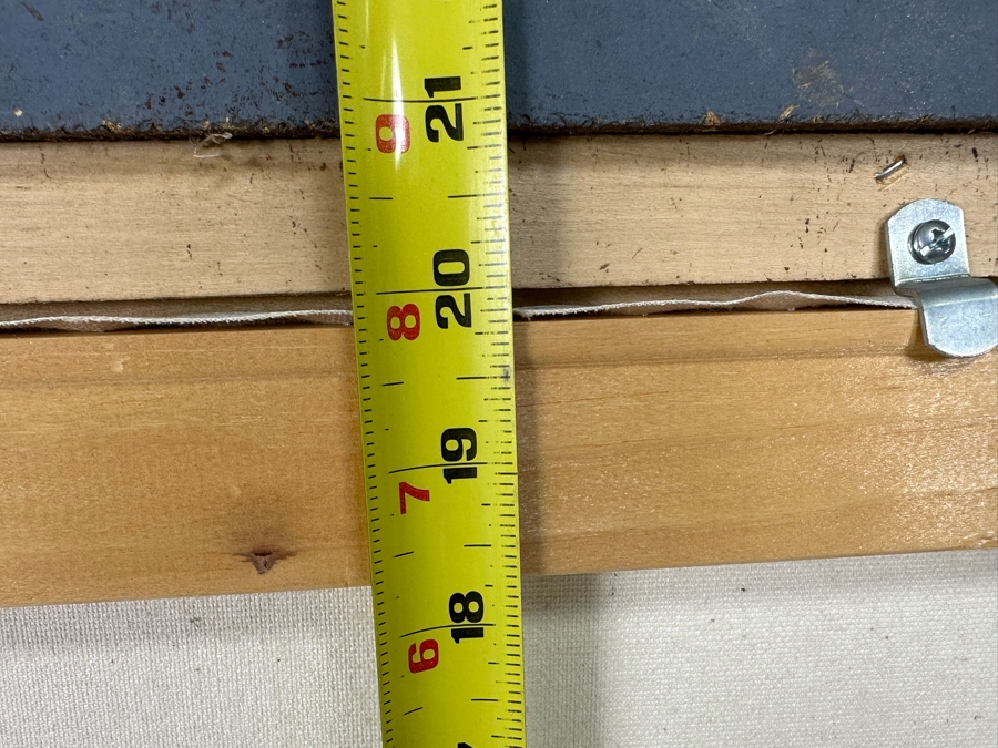 Tom Browning Hand Signed Limited Edition Christmas Santa Claus Canvas Print Titled 'Christmas Stories' Numbered 19 Of 750 24 X 20 Framed 31.5 X 28 [Photo 10]