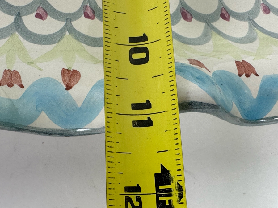 MacKenzie-Childs Hand Painted Platter 21.5W X 11D X 2H [Photo 11]