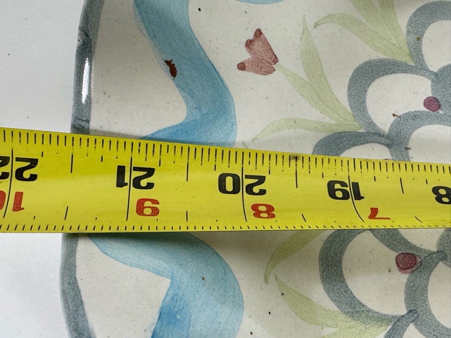 MacKenzie-Childs Hand Painted Platter 21.5W X 11D X 2H [Photo 10]