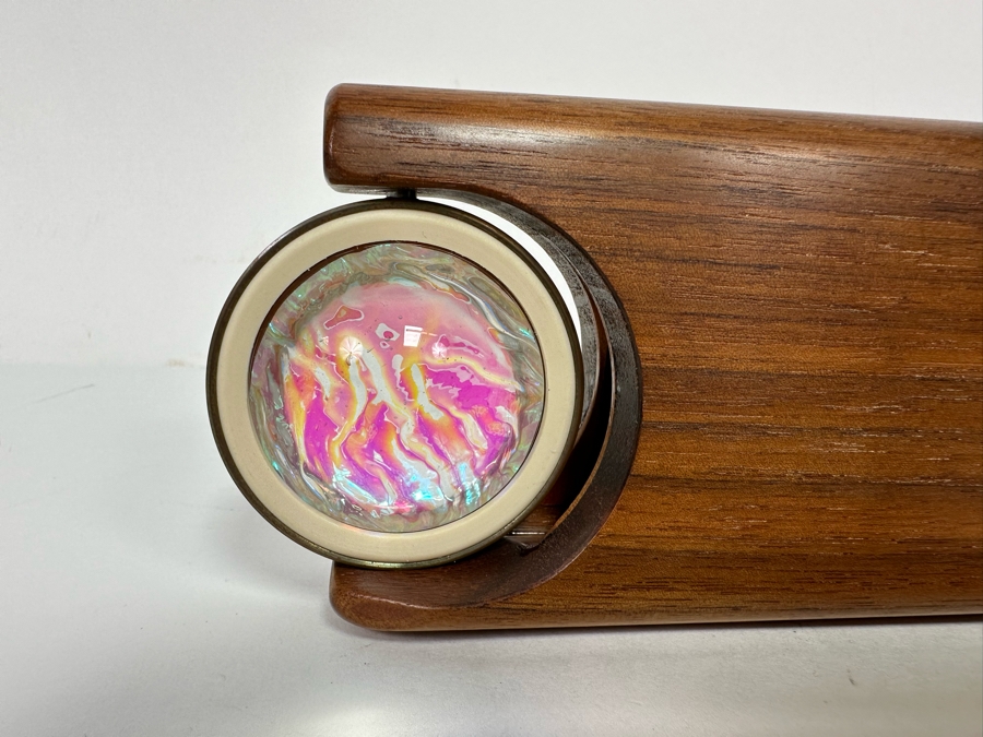 Custom Wooden Artisan Made Kaleidoscope 11W X 1.25D X 2.75H [Photo 5]