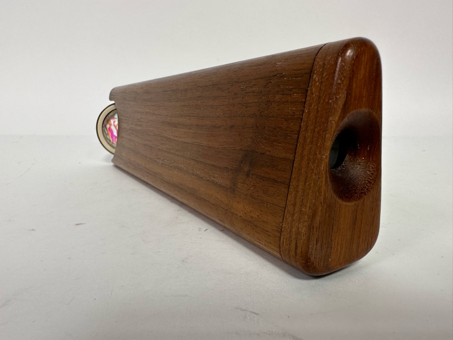 Custom Wooden Artisan Made Kaleidoscope 11W X 1.25D X 2.75H [Photo 6]