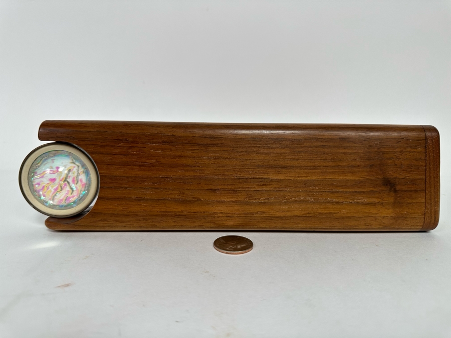 Custom Wooden Artisan Made Kaleidoscope 11W X 1.25D X 2.75H [Photo 2]