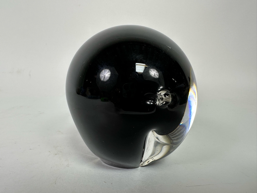 Hand Blown Glass Bear Figurine By Glassroots Boulder, CO 5W X 3D X 3H [Photo 6]