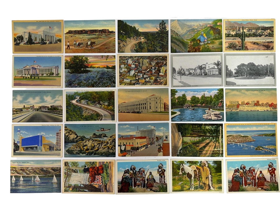25 Vintage Postcards [Photo 1]