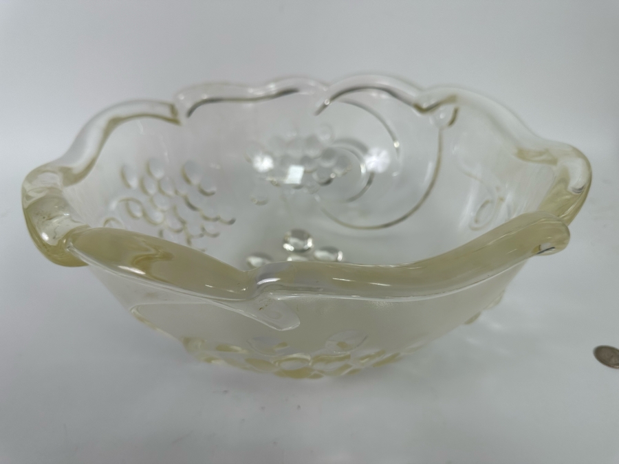 Acrylic Grape Motif Bowl 16W X 6H [Photo 7]