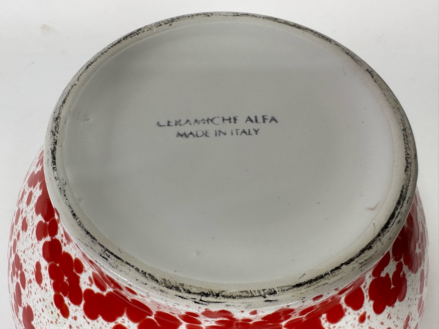 Ceramiche Alfa Italian Bowl 10W X 5.25H [Photo 8]