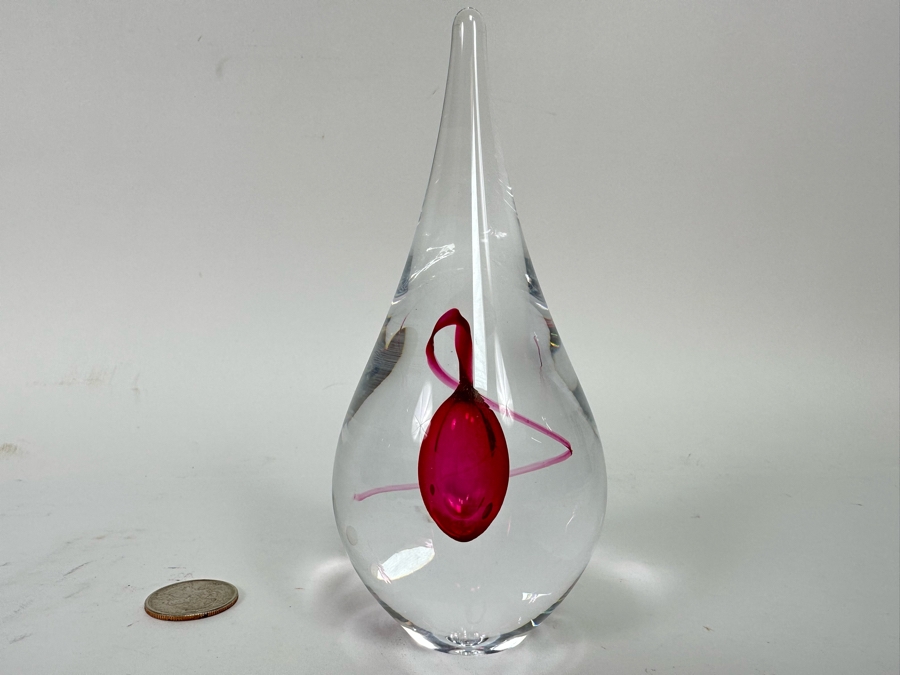 Artcristal Bohemia Crystal Sculpture Handmade In Czech Republic 6H [Photo 9]