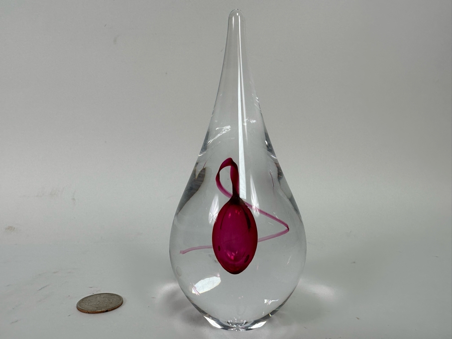 Artcristal Bohemia Crystal Sculpture Handmade In Czech Republic 6H [Photo 8]