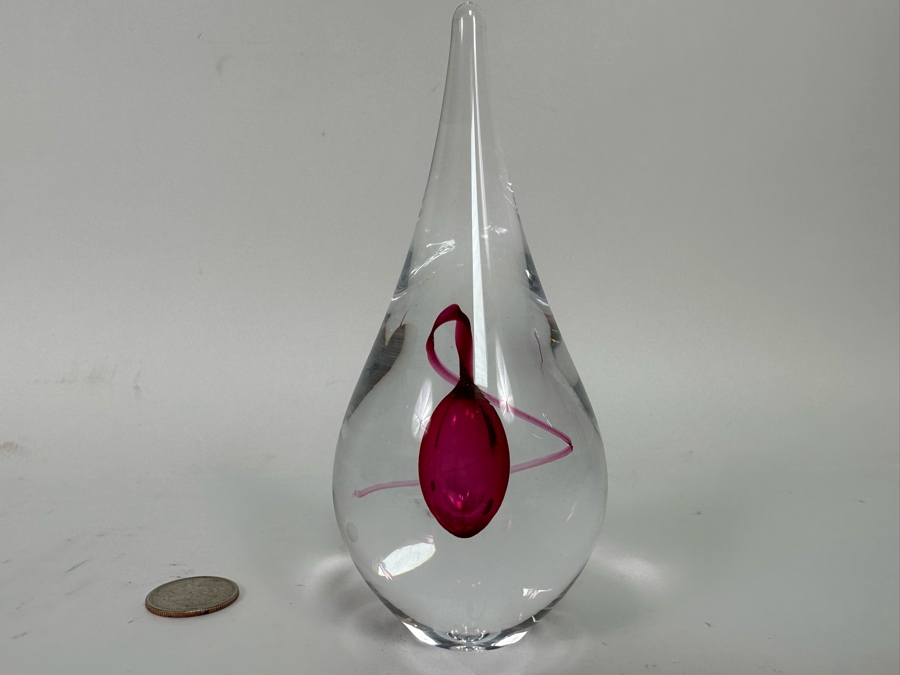 Artcristal Bohemia Crystal Sculpture Handmade In Czech Republic 6H [Photo 10]