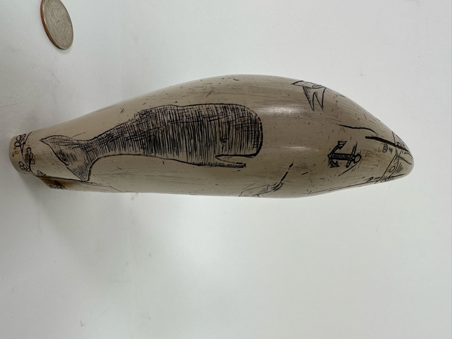 Faux Decorative Scrimshaw 6.5H [Photo 7]
