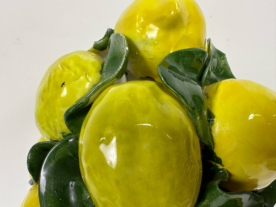 Intrada Italy Centerpiece Ceramic Lemon Topiary Sculpture 11W X 17.5H [Photo 10]