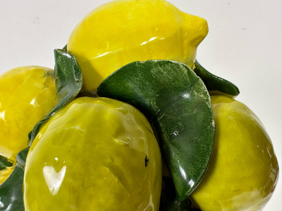 Intrada Italy Centerpiece Ceramic Lemon Topiary Sculpture 11W X 17.5H [Photo 5]