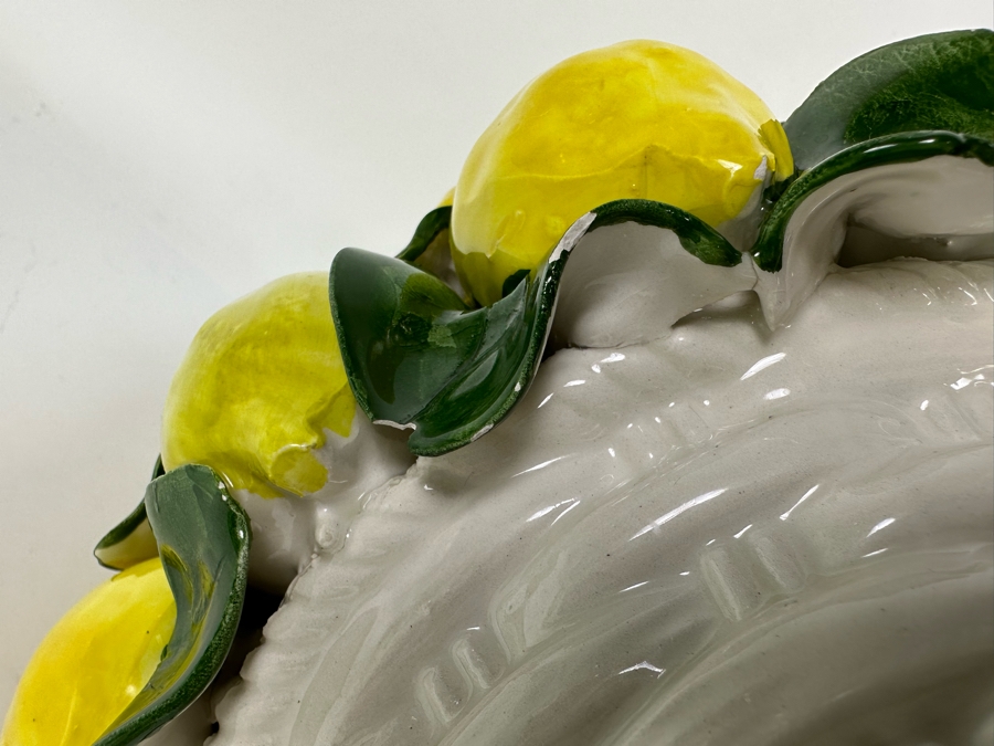 Intrada Italy Centerpiece Ceramic Lemon Topiary Sculpture 11W X 17.5H [Photo 12]
