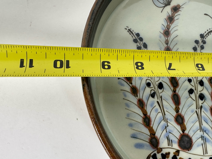 Pair Of Ken Edwards Handmade Signed Mexican Pottery Pieces El Palomar Mexico 9.5W And 5W [Photo 10]