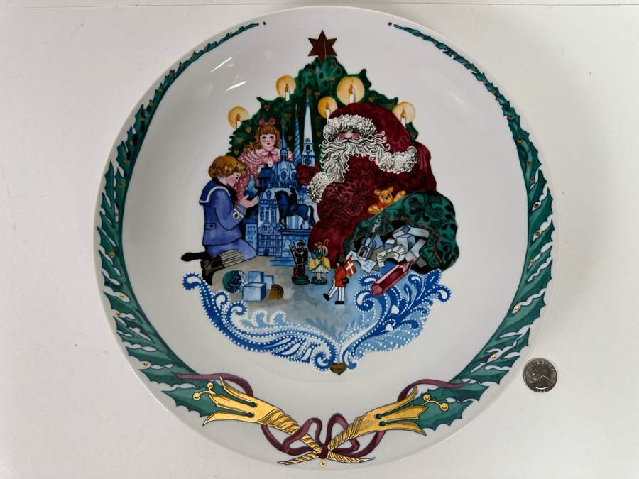 Royal Copenhagen Denmark Jingle Bells Plate 12R [Photo 3]