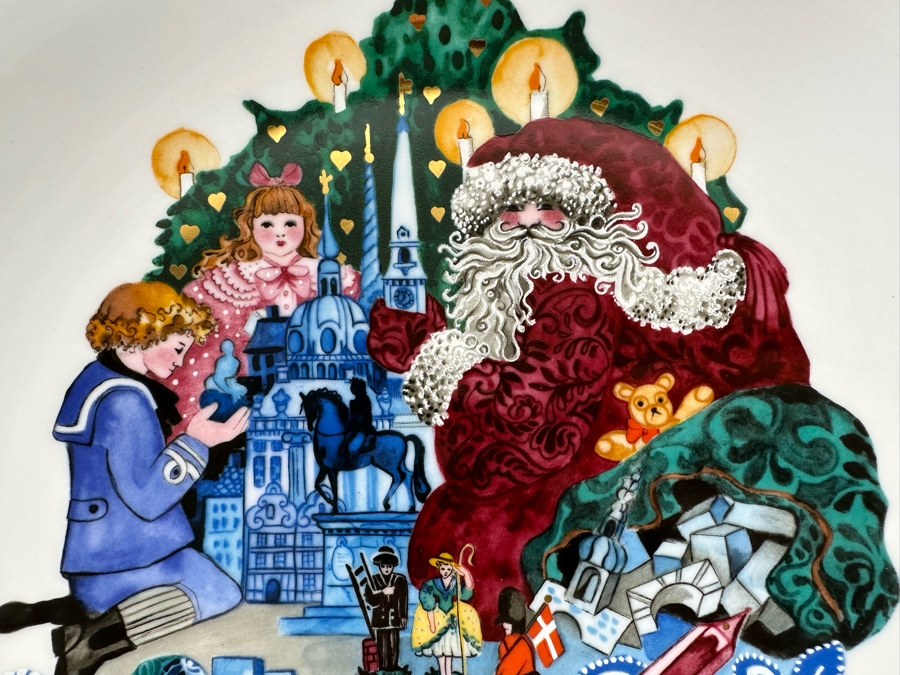 Royal Copenhagen Denmark Jingle Bells Plate 12R [Photo 6]