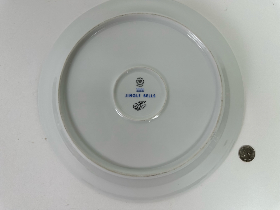 Royal Copenhagen Denmark Jingle Bells Plate 12R [Photo 7]
